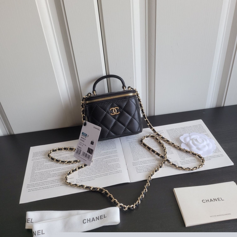 Ch*el cosmetic bags